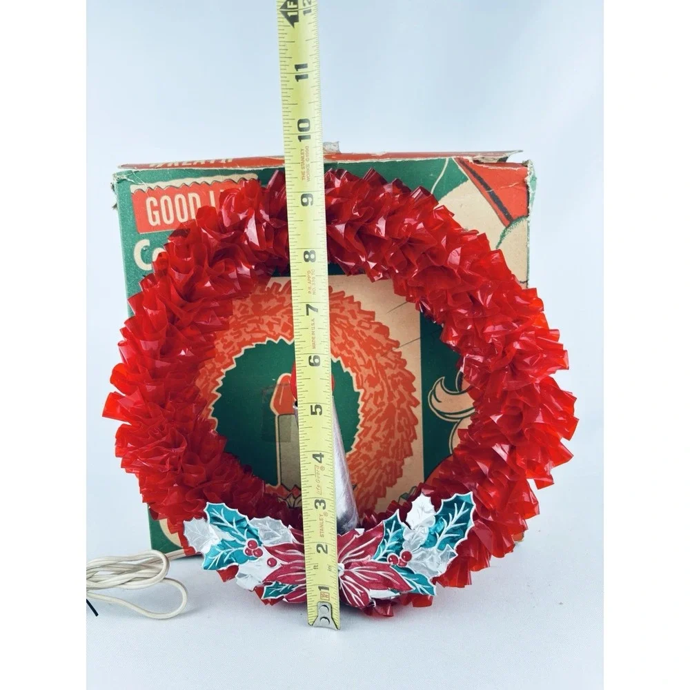 Good-Lite before christmas wreath